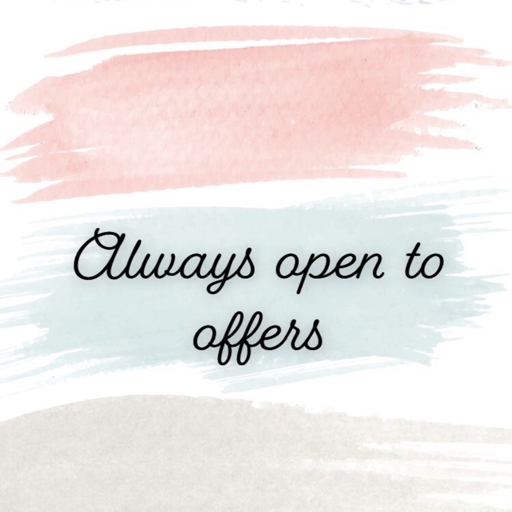 Always Open To Offers! 🌸